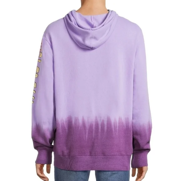 Pink Floyd Dark Side Of The Moon Hooded Sweatshirt In Jasper Purple Sz Med NWT - Picture 4 of 9